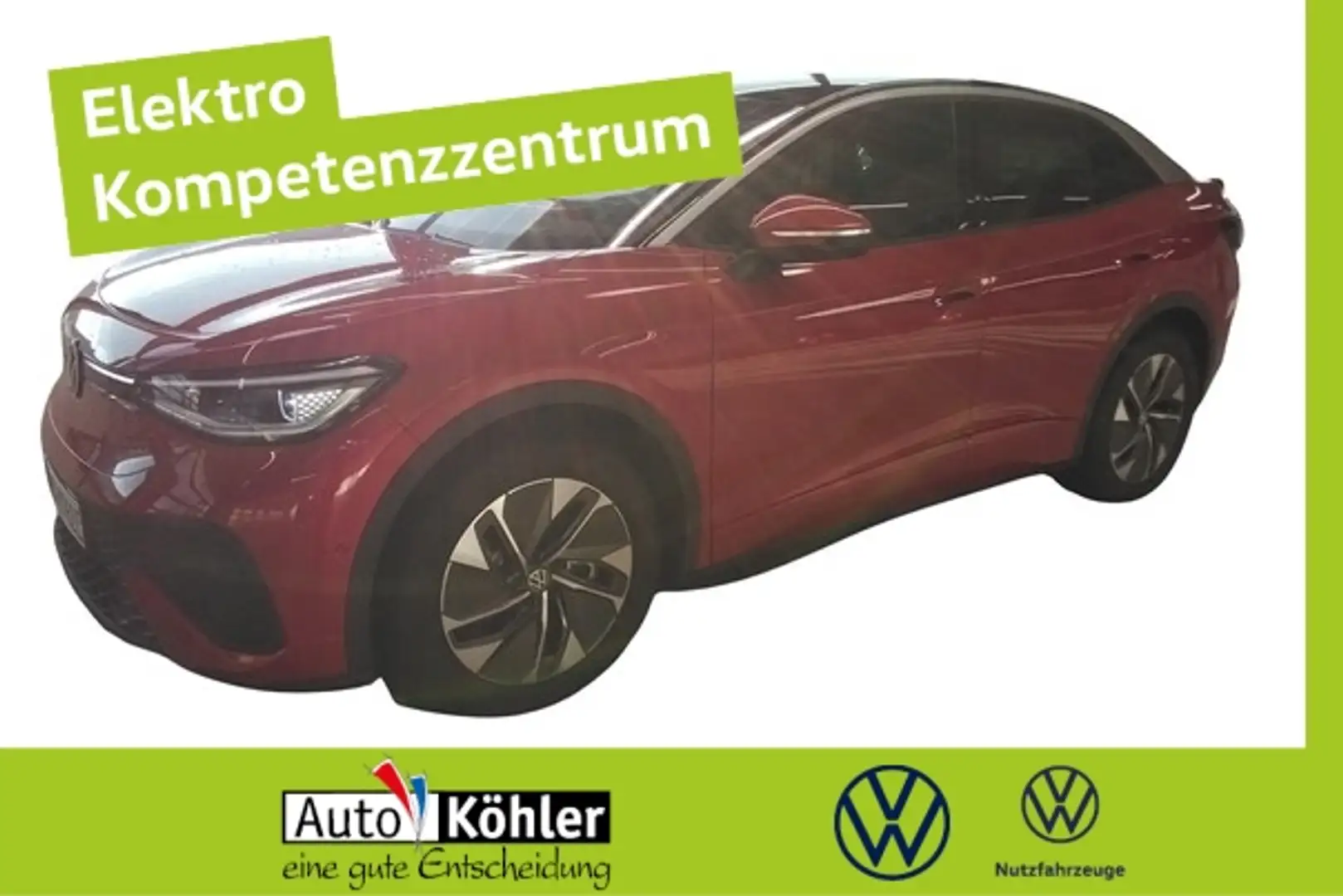 Volkswagen ID.5 Pro Matrix/CCS/CarPlay/ACC/360/Akustikglas Rot - 1