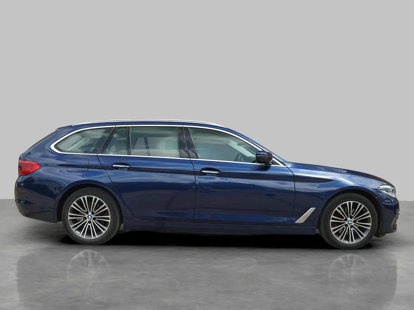 BMW 520 5-serie Touring 520d High Executive Panorama-Leder Azul - 2