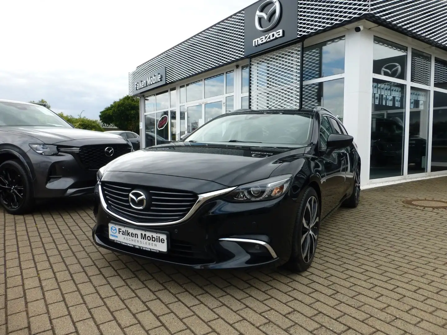 Mazda 6 Kombi Exclusive-Line * PDC, NAVI, VOLL-LED-SW* Nero - 1