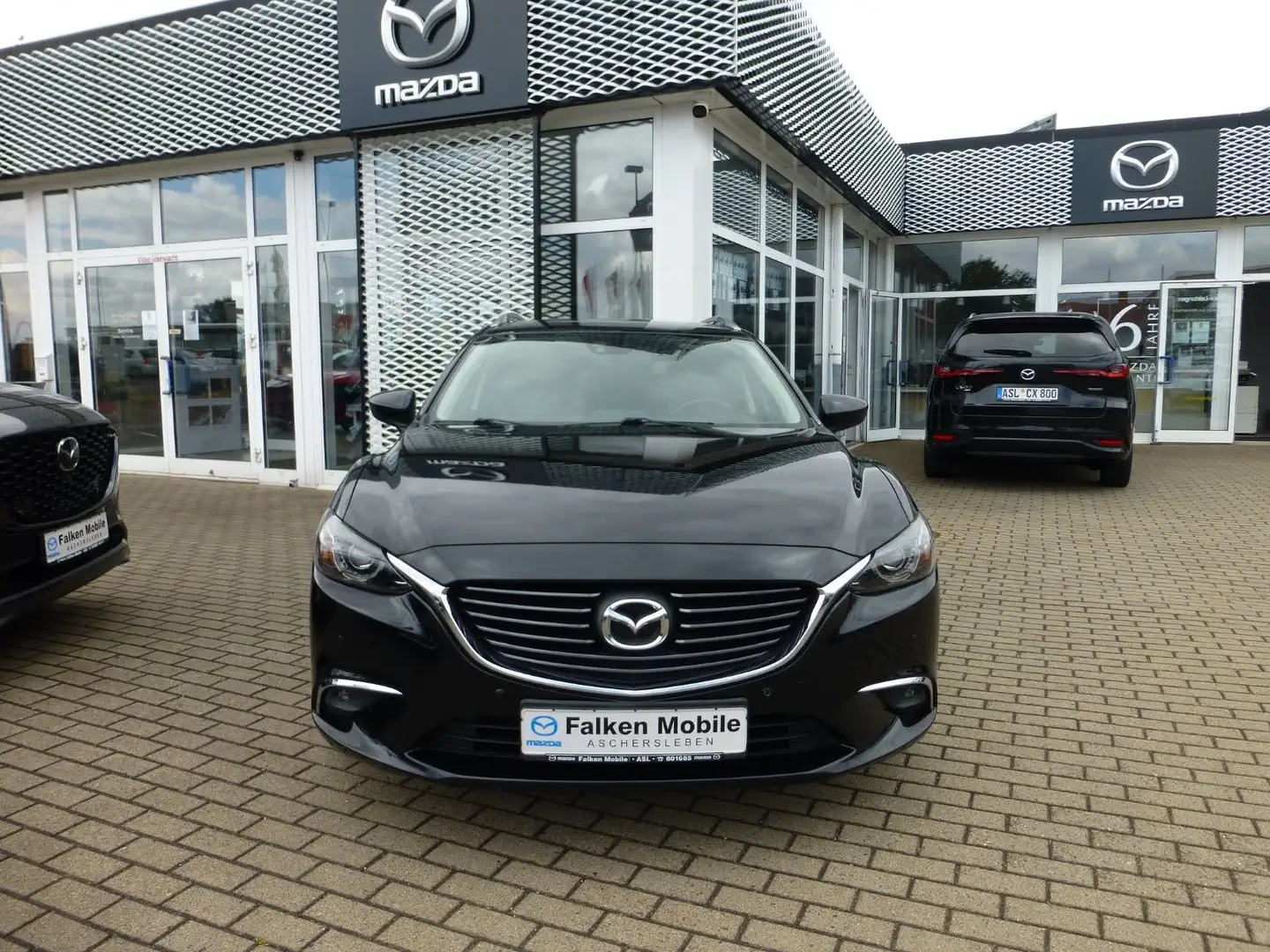 Mazda 6 Kombi Exclusive-Line * PDC, NAVI, VOLL-LED-SW* Nero - 2