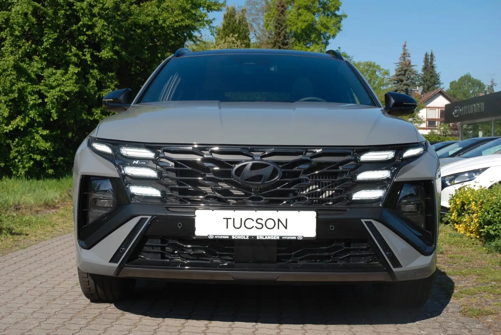 Hyundai TUCSON 1.6 T 7-DCT 48V 4WD N Line Assist Pano Grau - 2