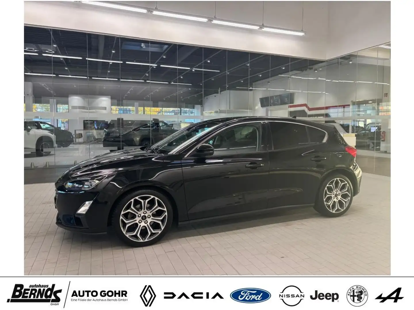 Ford Focus 1.0 EcoBoost S/S TITANIUM KLIMA GLAS-SD. NAVI PDC Schwarz - 1