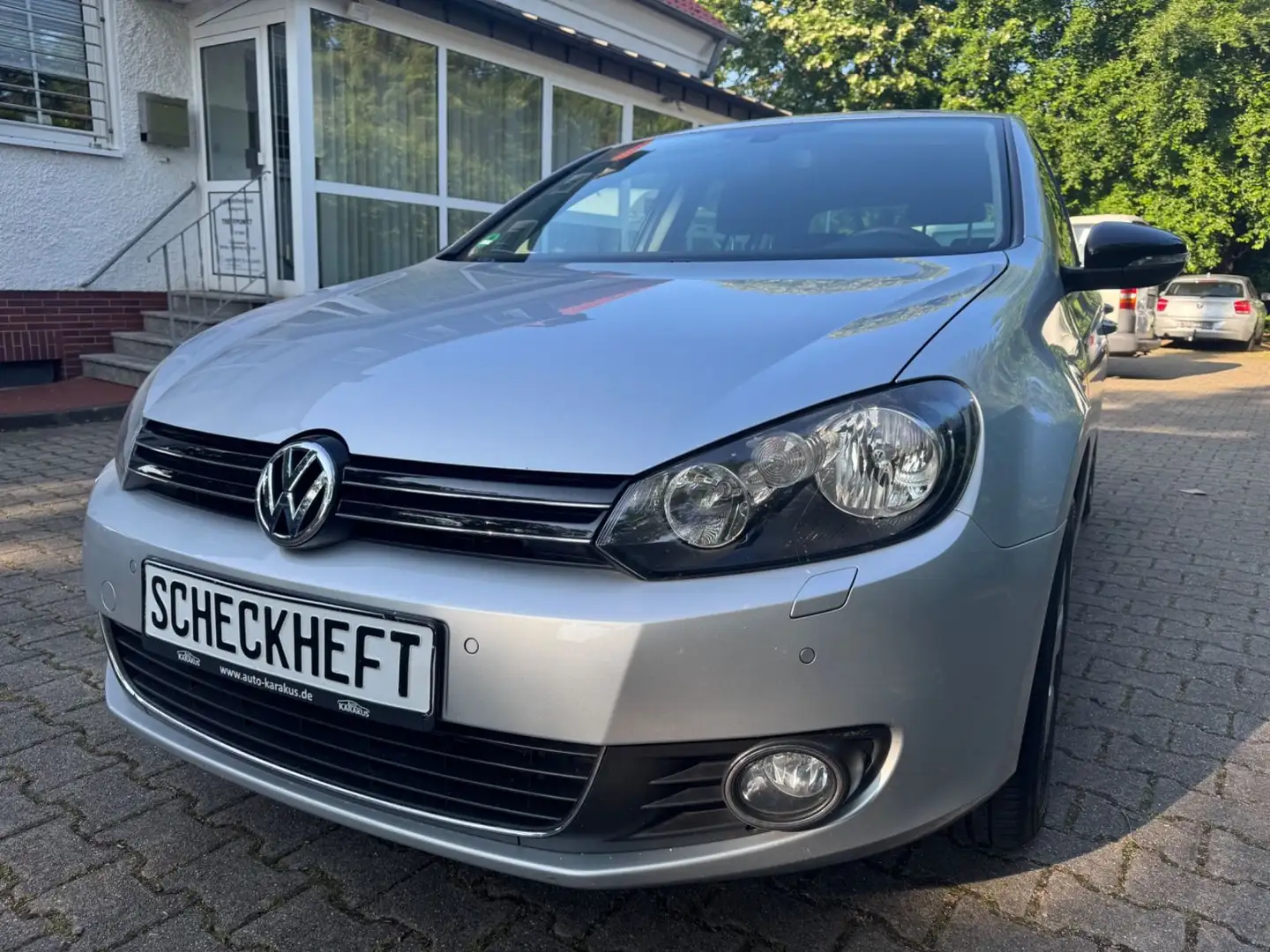 Volkswagen Golf VI Style/Scheckheft/Navi/ Argent - 1