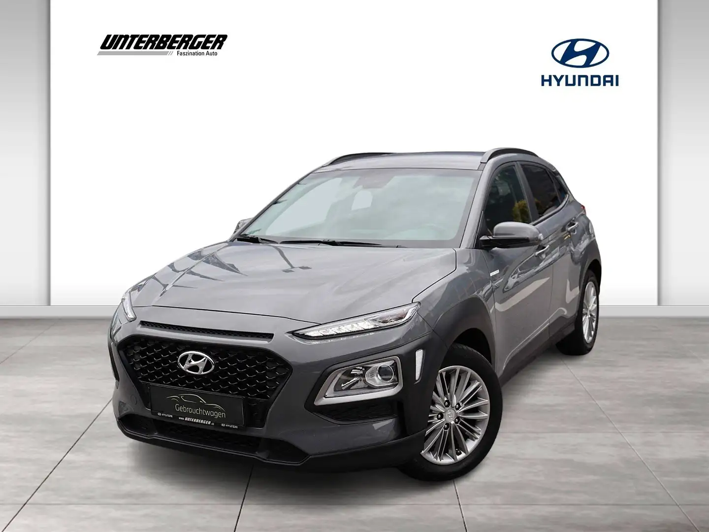 Hyundai KONA Level 3 Plus 1,6 CRDi 4WD DCT Grau - 1