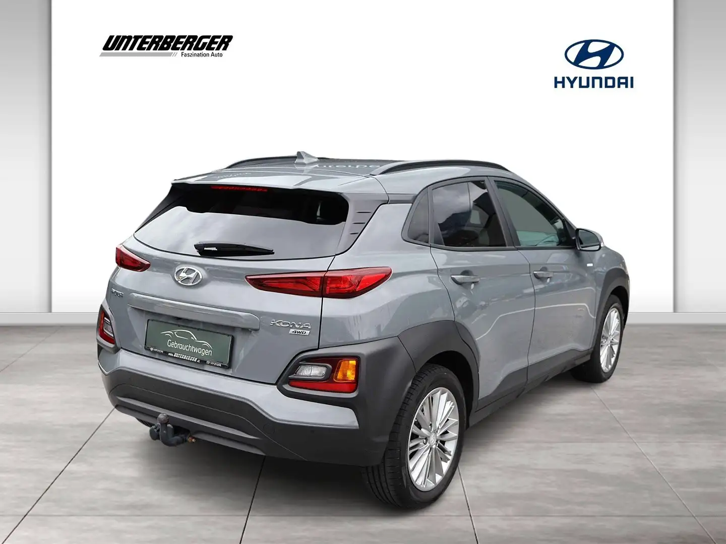 Hyundai KONA Level 3 Plus 1,6 CRDi 4WD DCT Grau - 2