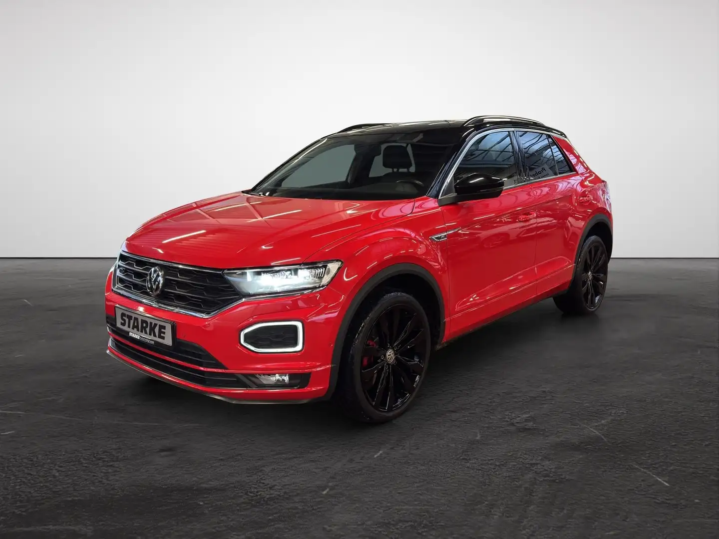 Volkswagen T-Roc 2.0 TDI DSG 4Motion R-Line Sport Rot - 2