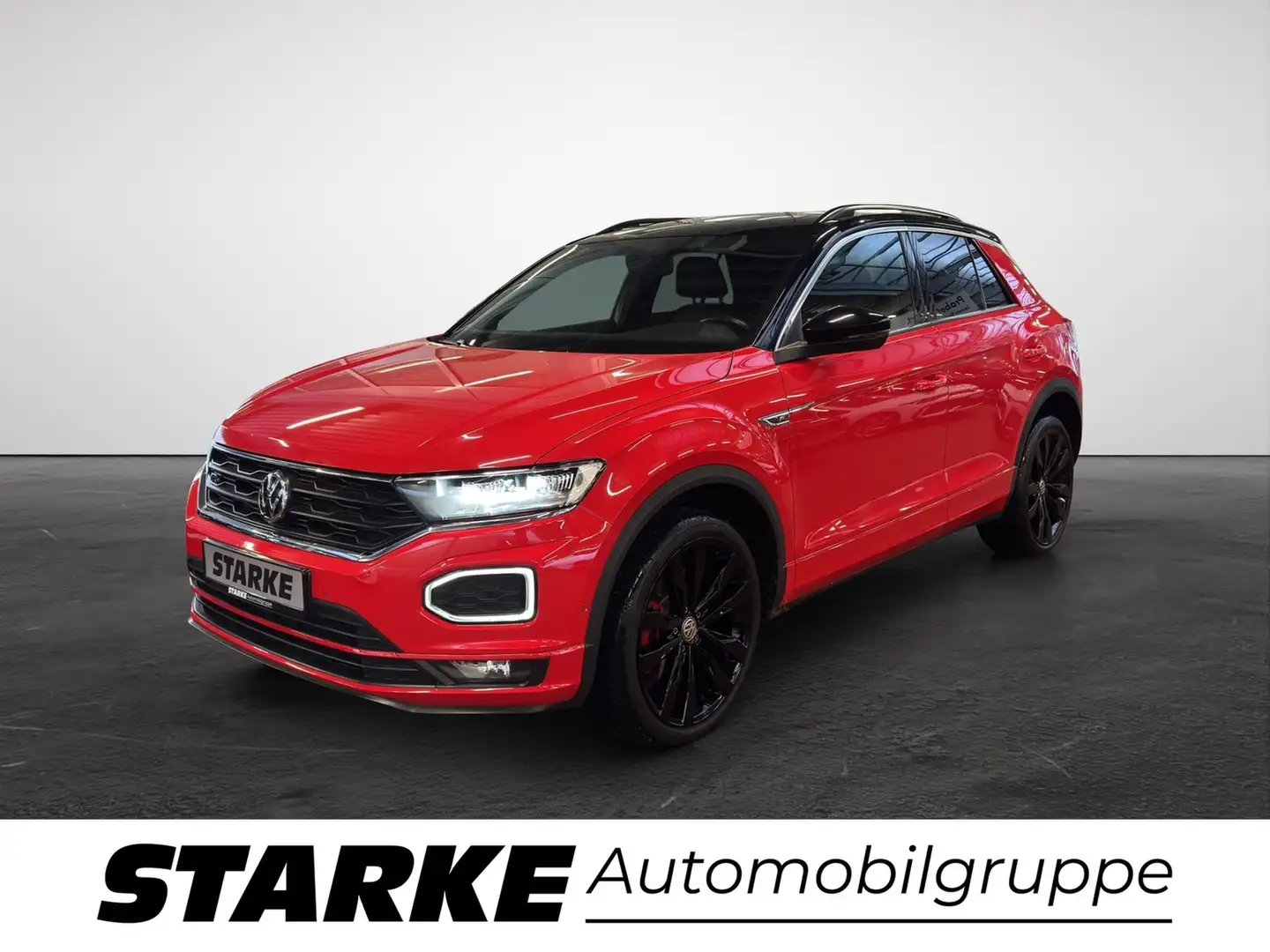 Volkswagen T-Roc 2.0 TDI DSG 4Motion R-Line Sport Rot - 1