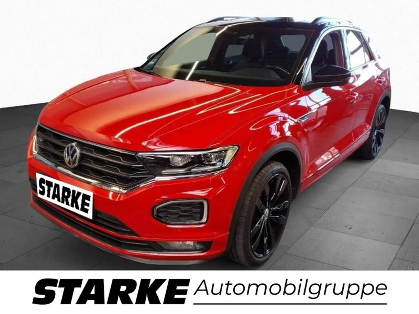 Volkswagen T-Roc 2.0 TDI DSG 4Motion R-Line Sport Rot - 1