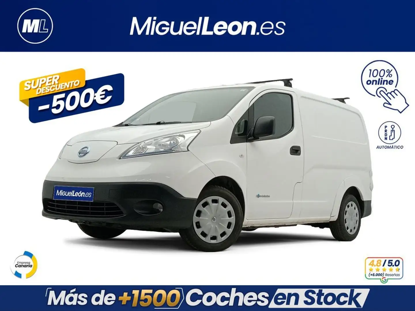 Nissan NV200 Furgon Auto Blanco - 1