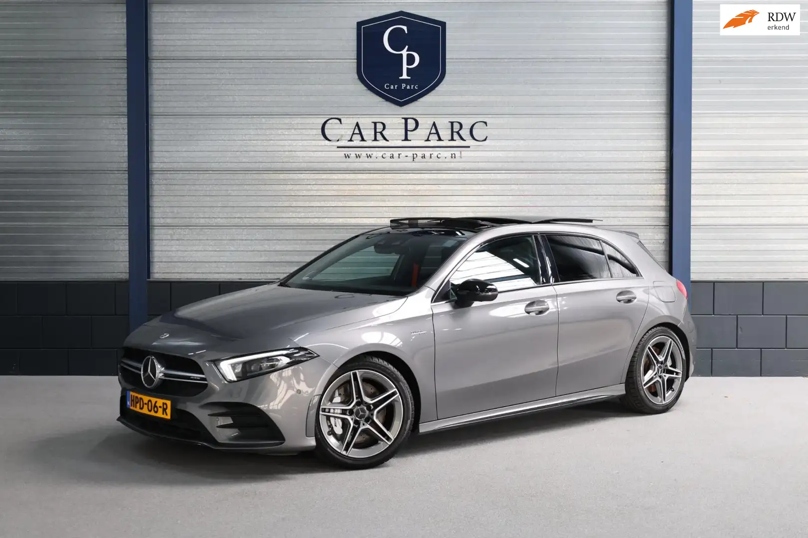 Mercedes-Benz A 35 AMG 4MATIC 306+PK MULTIBEAM/SFEER/VIRTUAL/PANO/LEER+S. Gris - 1