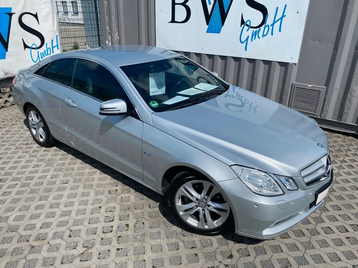 Mercedes-Benz E 200 Coupe BE/Xenon/Park/Tempo/SHZ*nur 49TKm !! Argent - 2