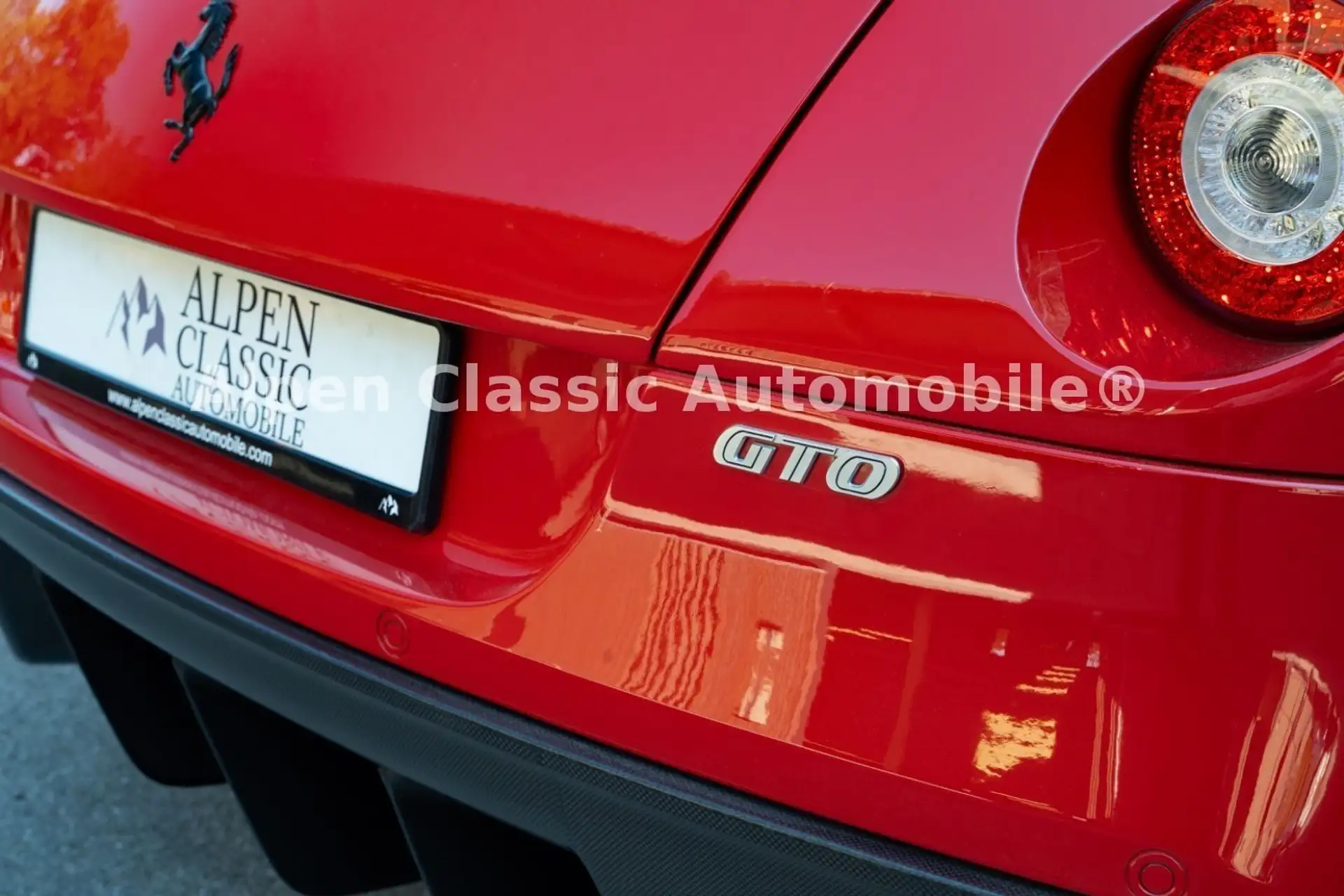 페라리 599 GTB Fiorano 2010 빨강 사진 4