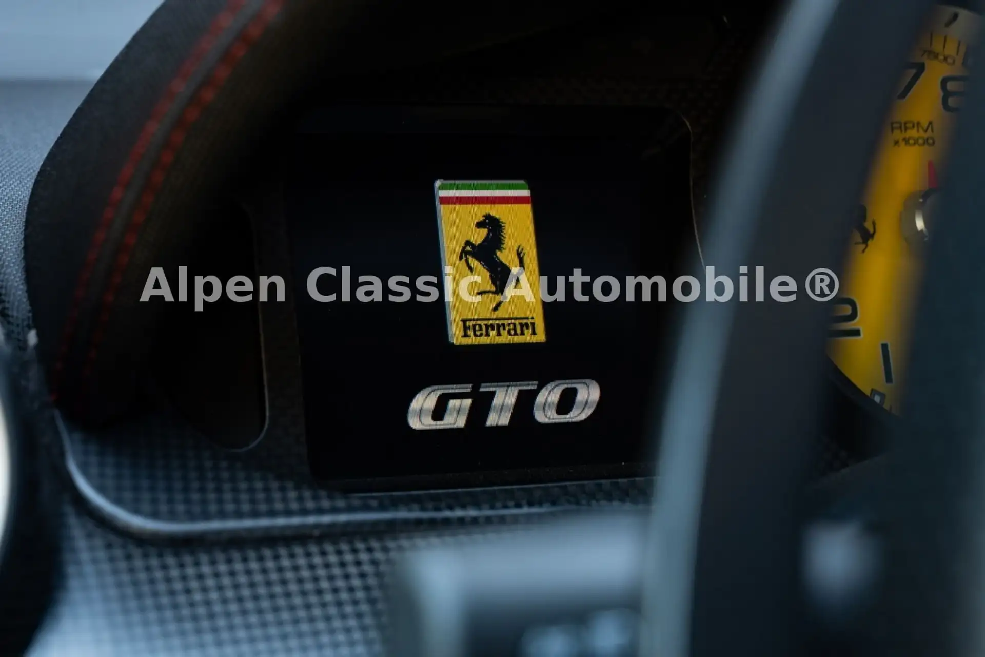 페라리 599 GTB Fiorano 2010 빨강 사진 8