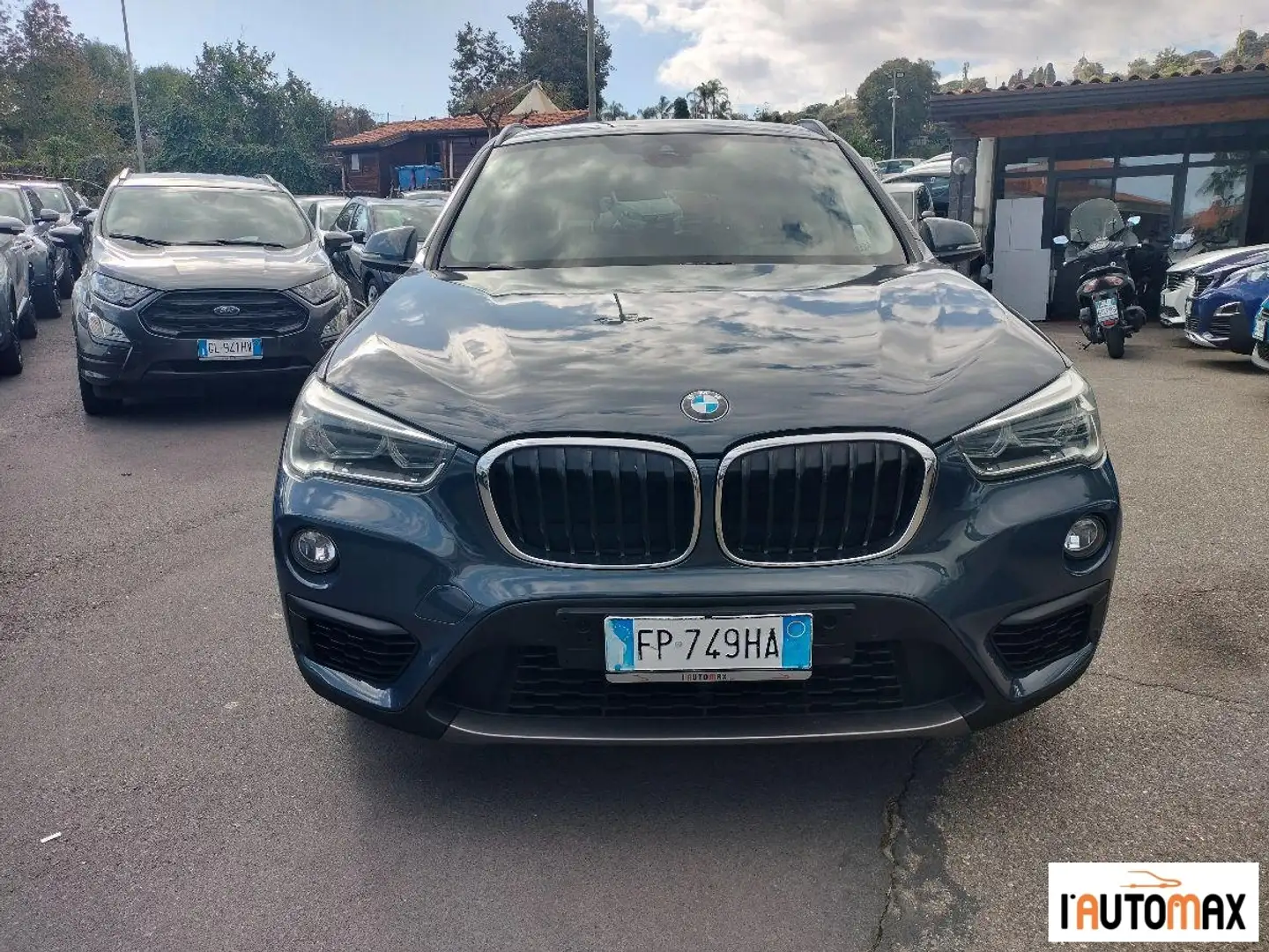BMW X1 xdrive20d auto Grau - 2