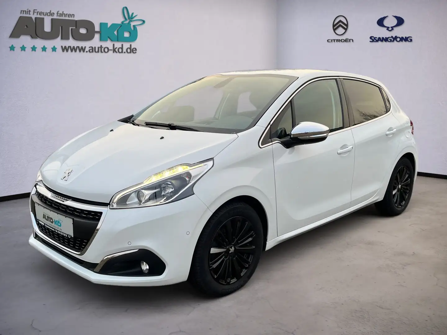 Peugeot 208 208  5-Türer PureTech 82 Active Blanc - 1