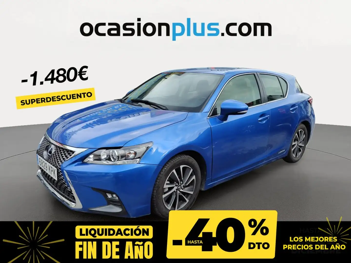 Lexus CT 200h Business Bleu - 1