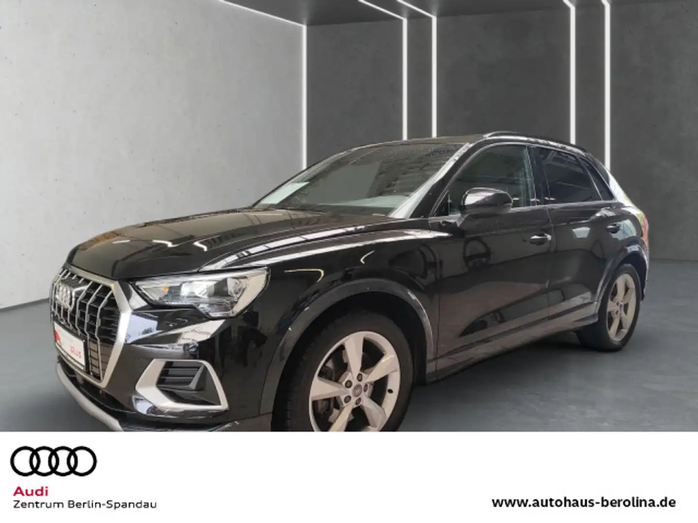 Audi Q3 45 TFSI qu. Adv. S tronic *AHK*NAV+*ACC*PDC+* Schwarz - 1