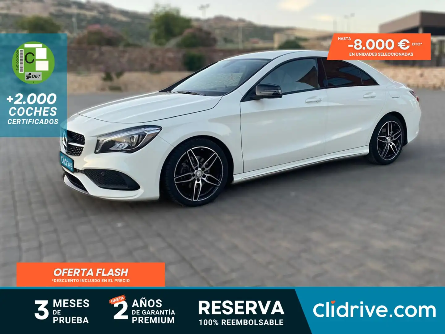 Mercedes-Benz CLA 200 200d Blanco - 1