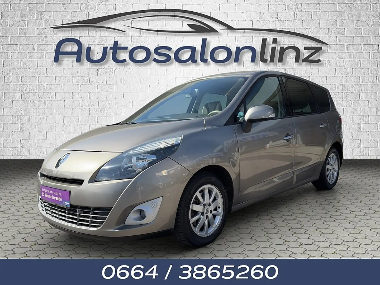 Renault Grand Scenic Grand Scénic III TomTom Edition 1,6 16V Hi-Flex Beige - 1