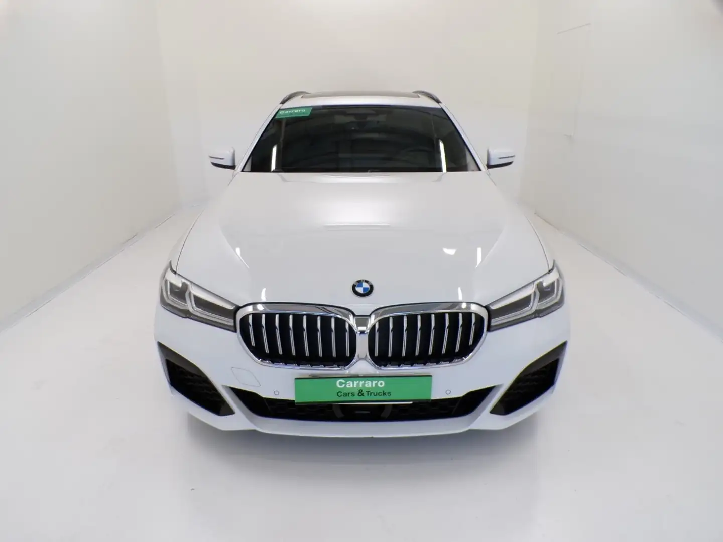 BMW 520 - 520d Touring mhev 48V xdrive Msport au Bianco - 2