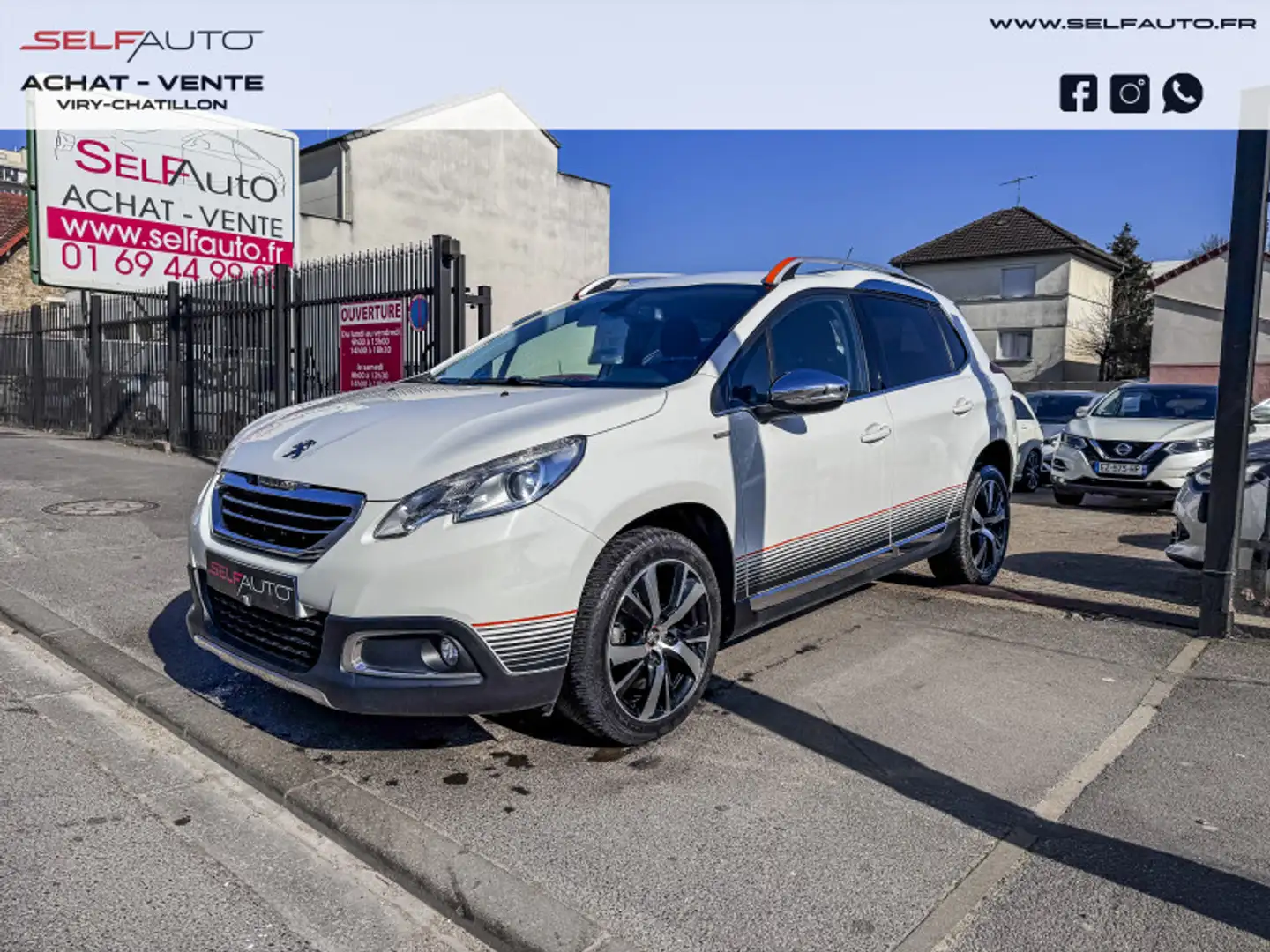 Peugeot e-2008 1.6 E-HDI92 FAP URBAN CROSS ORANGE - 1