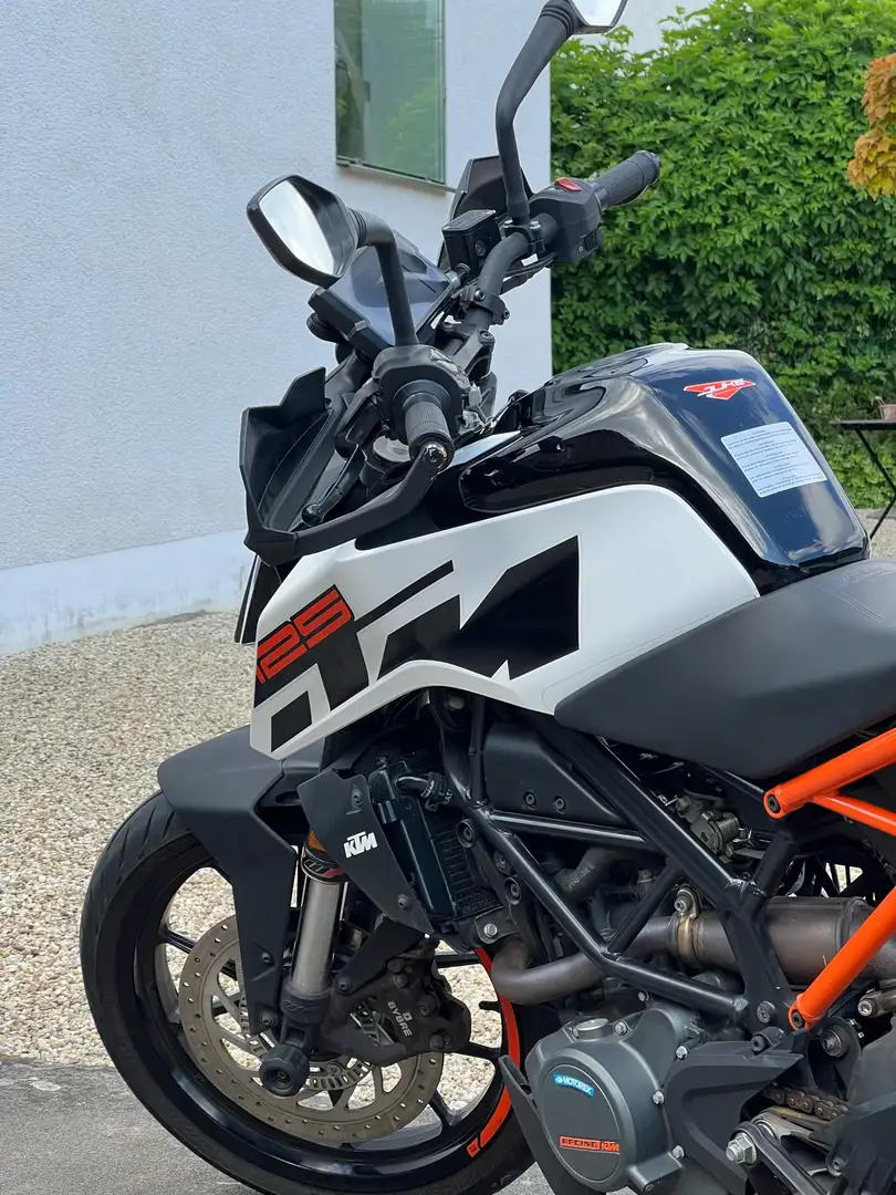 KTM 125 Duke ABS white Biały - 1