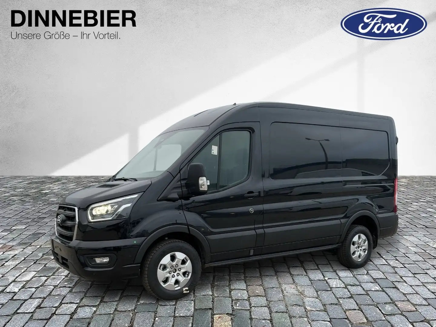 Ford Transit 350 L2 H2 Kasten LKW Limited 121 kW Zwart - 2