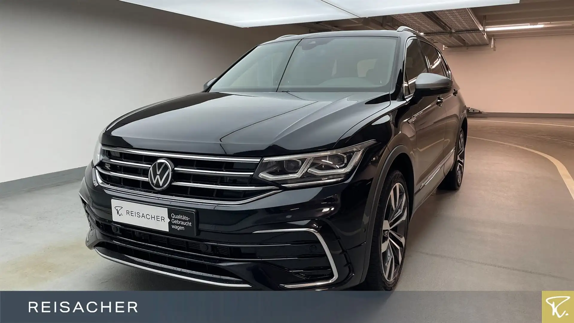 Volkswagen Tiguan Allspace 2.0TDI 4Mot DSG R-Line 7Sitze 8f Schwarz - 1