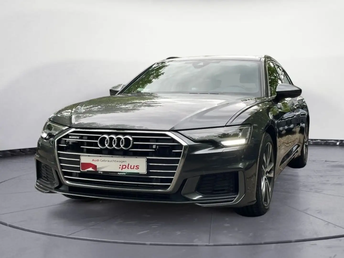 Audi A6 50 TFSIe quattro S-line LED/AHK/Pano/Ka Grau - 2