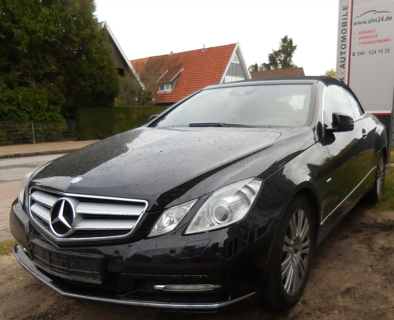 Mercedes-Benz E 200 CGI Aut.Cabrio.BlueEffi.Avantgarde.Leder. Noir - 2