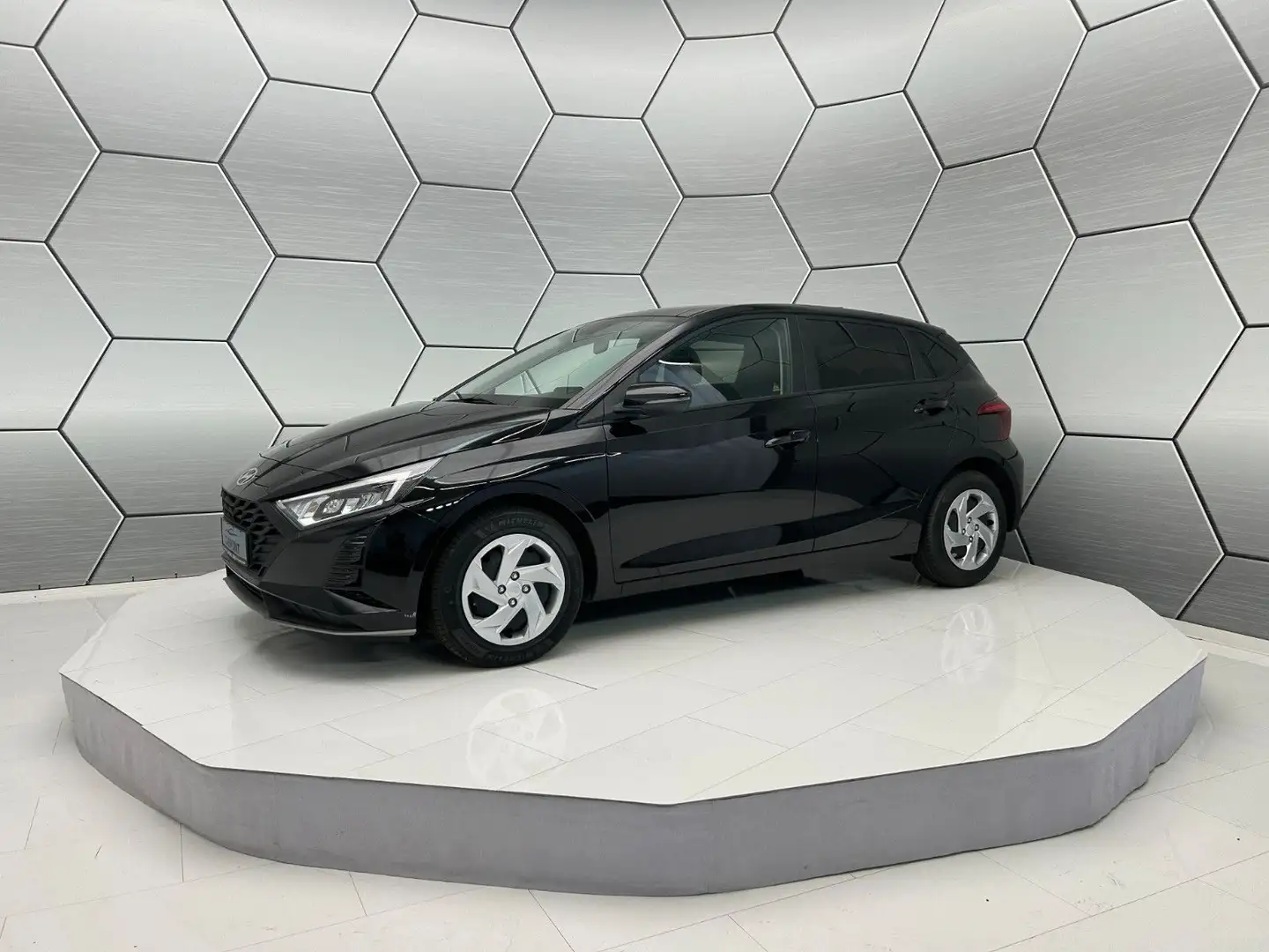 Hyundai i20 1.2 MPI GO Klima Kamera LED-Scheinwerfer SHZ Schwarz - 2