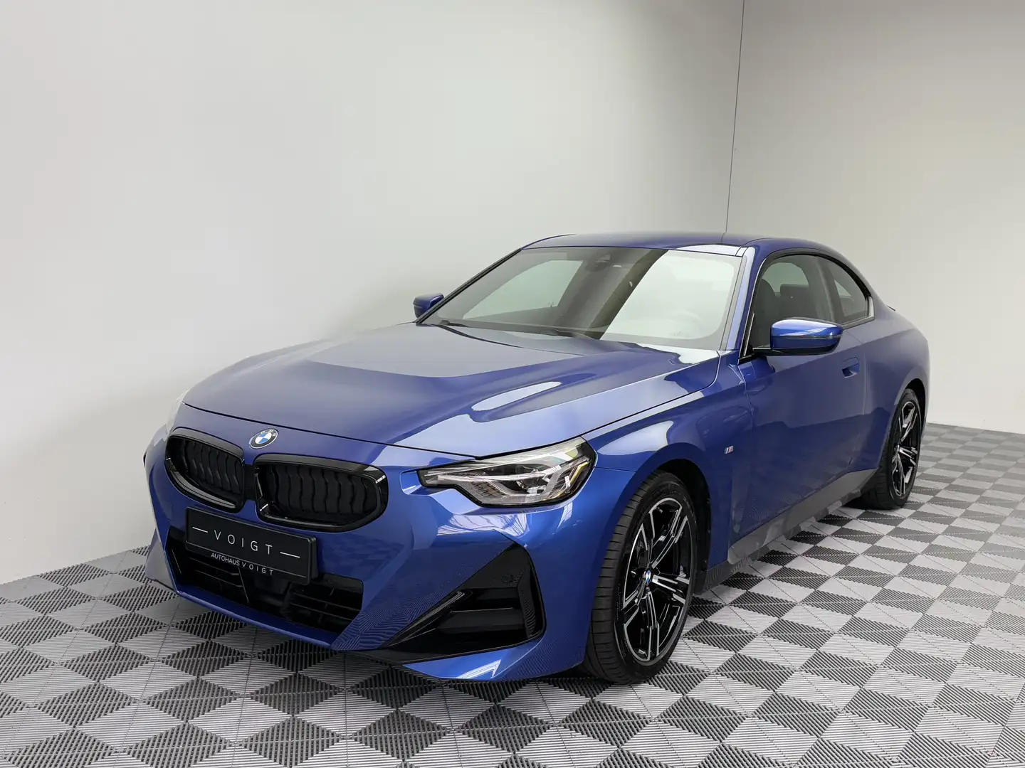 BMW 220 d M Sport|Live-Cockpit|LED|1.Hand|MwSt.| Blau - 2