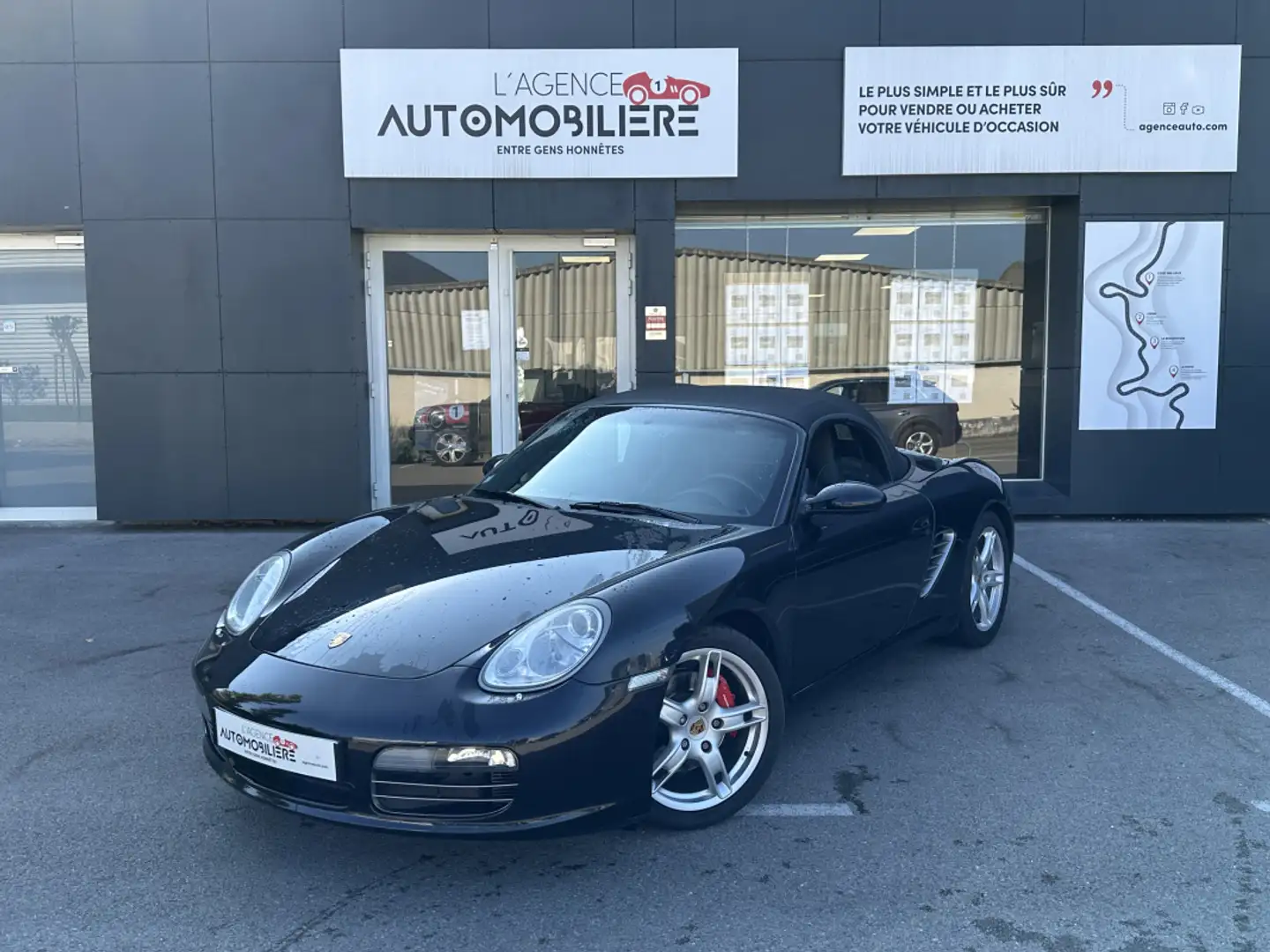 Porsche Boxster 987 S 3.4L 295cv Noir - 1
