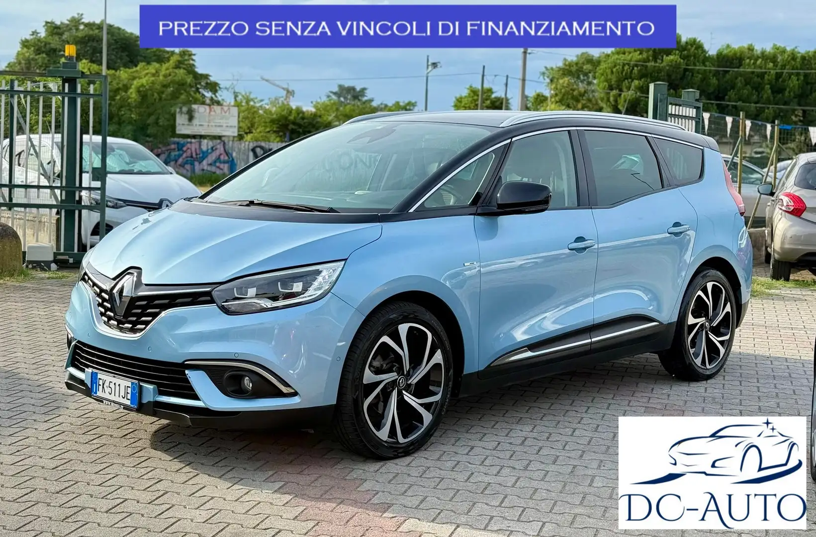 Renault Grand Scenic 1.5 dci energy Bose 110cv ** UNICO PROPRIETARIO ** Modrá - 1
