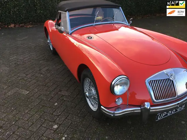 MG MGA A 1500 CABRIOLET 1956, RESTAURATIE TOT CONCOURSSTA