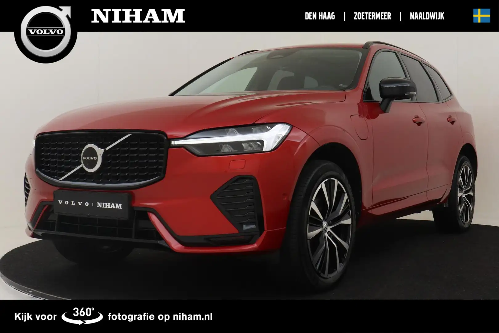 Volvo XC60 T8 RECHARGE PLUS DARK -PANO.DAK|BOWERS&WILKINS|GEV Rood - 1