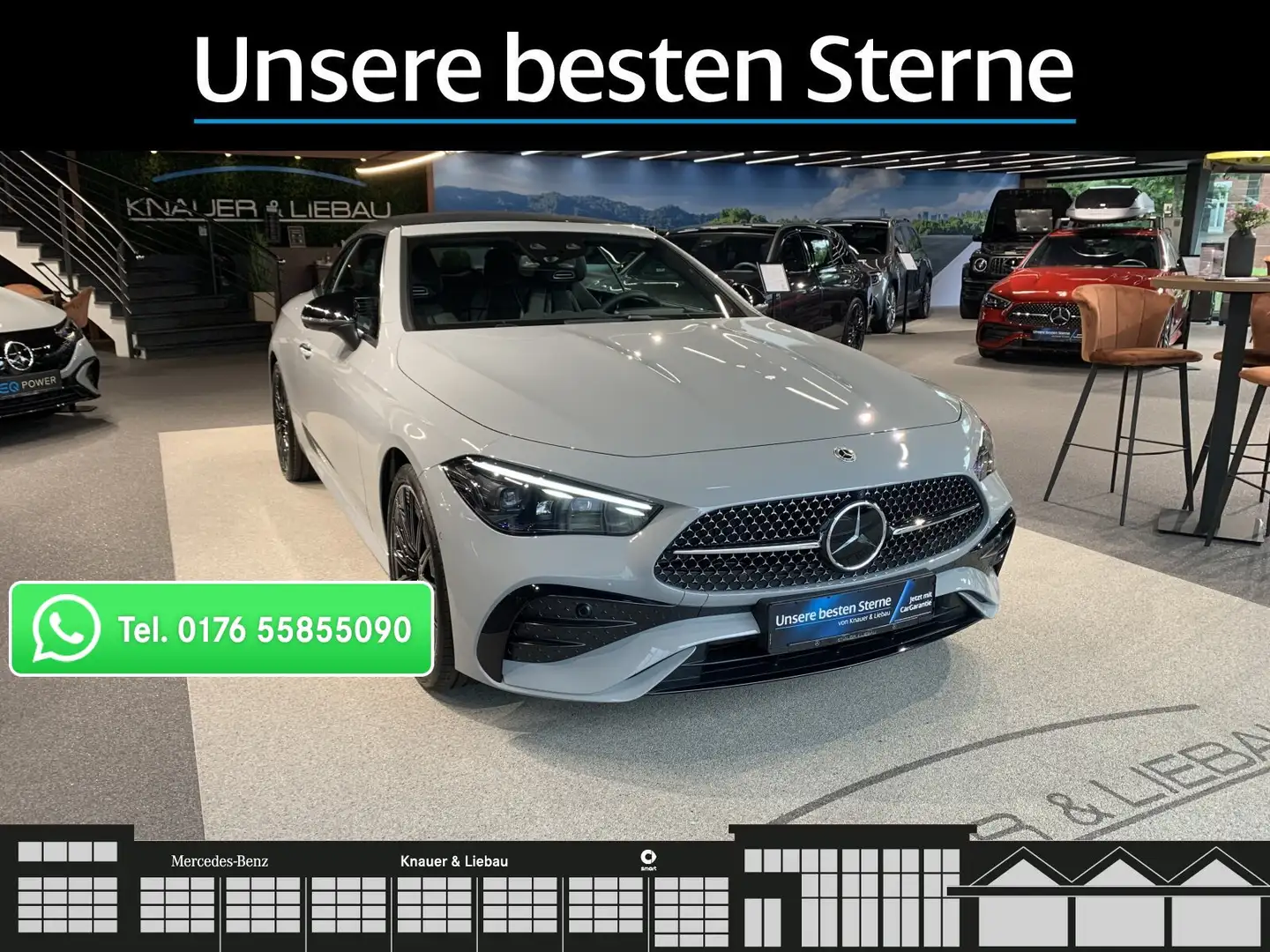 Mercedes-Benz CLE 300 CLE 300 4M Cabrio AMG-Line*Night*AHK*Burm*Memory Gri - 1