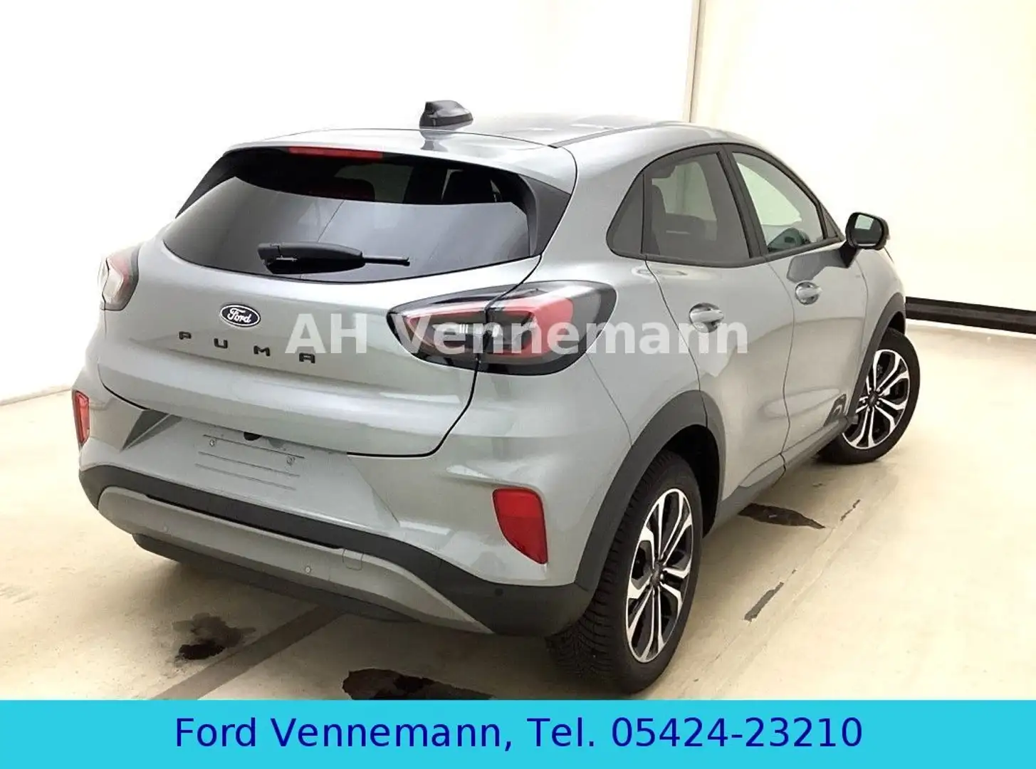 Ford Puma 1.0 EB Titanium*iACC*TWA*VSE*eKlappe* Zilver - 2