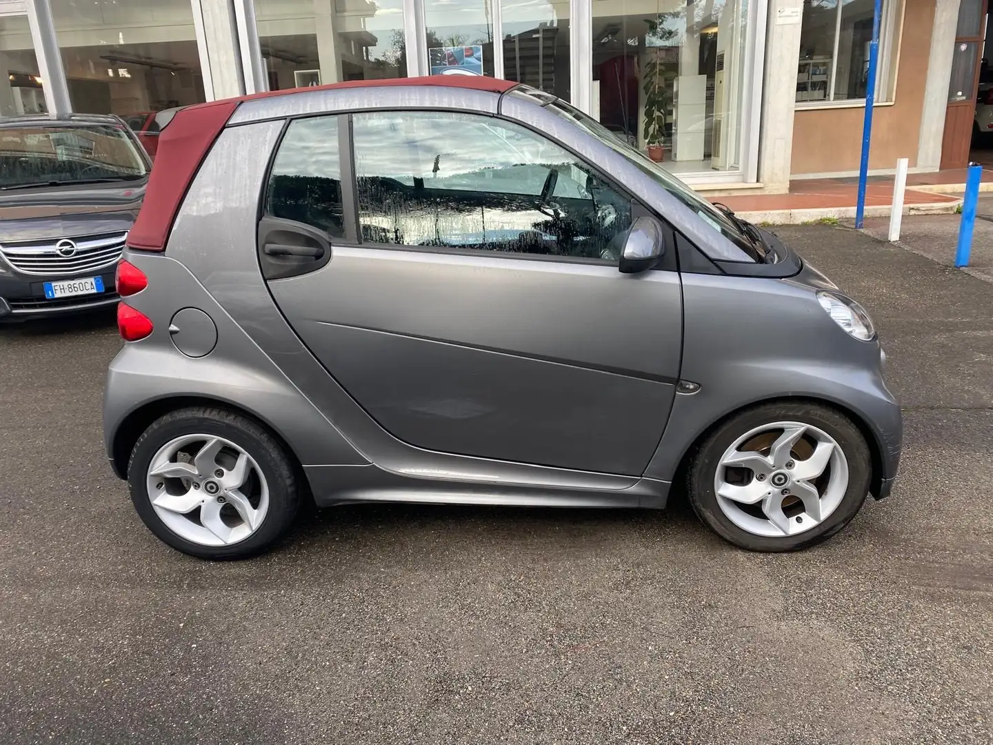 smart forTwo Fortwo II Cabrio 1.0 mhd Passion 71cv FL Gris - 1
