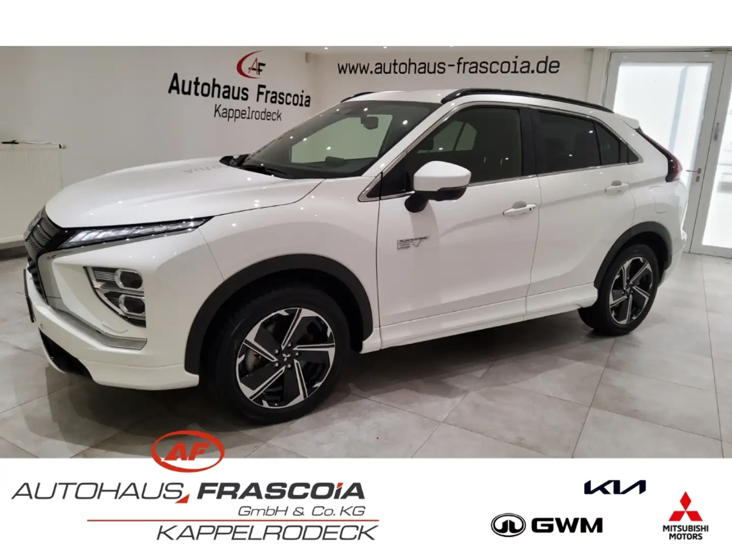 Mitsubishi Eclipse Cross Plug-In Hybrid 2.4 PLUS Select 4WD Navi Leder ACC Weiß - 1