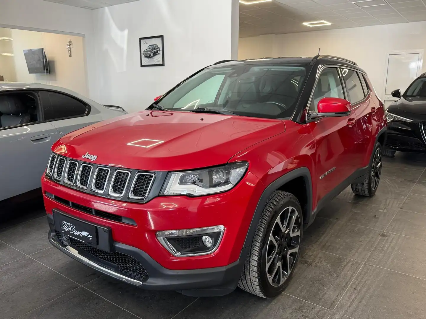 Jeep Compass Compass II 2017 2.0mjt Limited 4wd 140cv auto my19 Rosso - 1