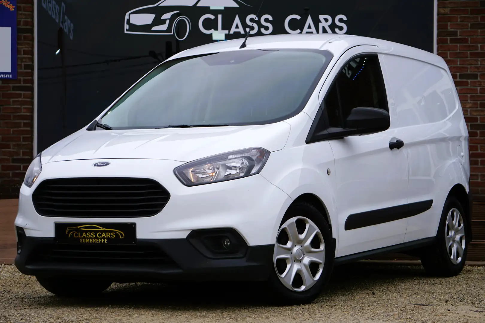 Ford Transit Courier 1.5 TDCI UTILITAIRE 2 PLACES CLIM RADAR EU 6D-TEMP Blanc - 1