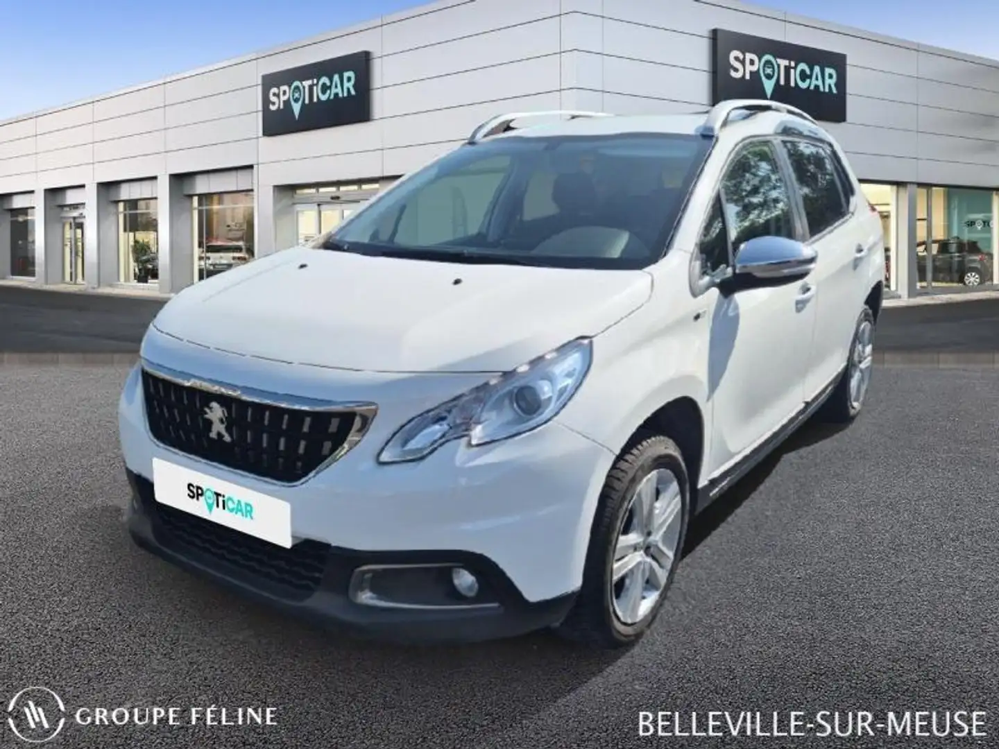 Peugeot 2008 1.2 PureTech 82ch Style Blanc - 1