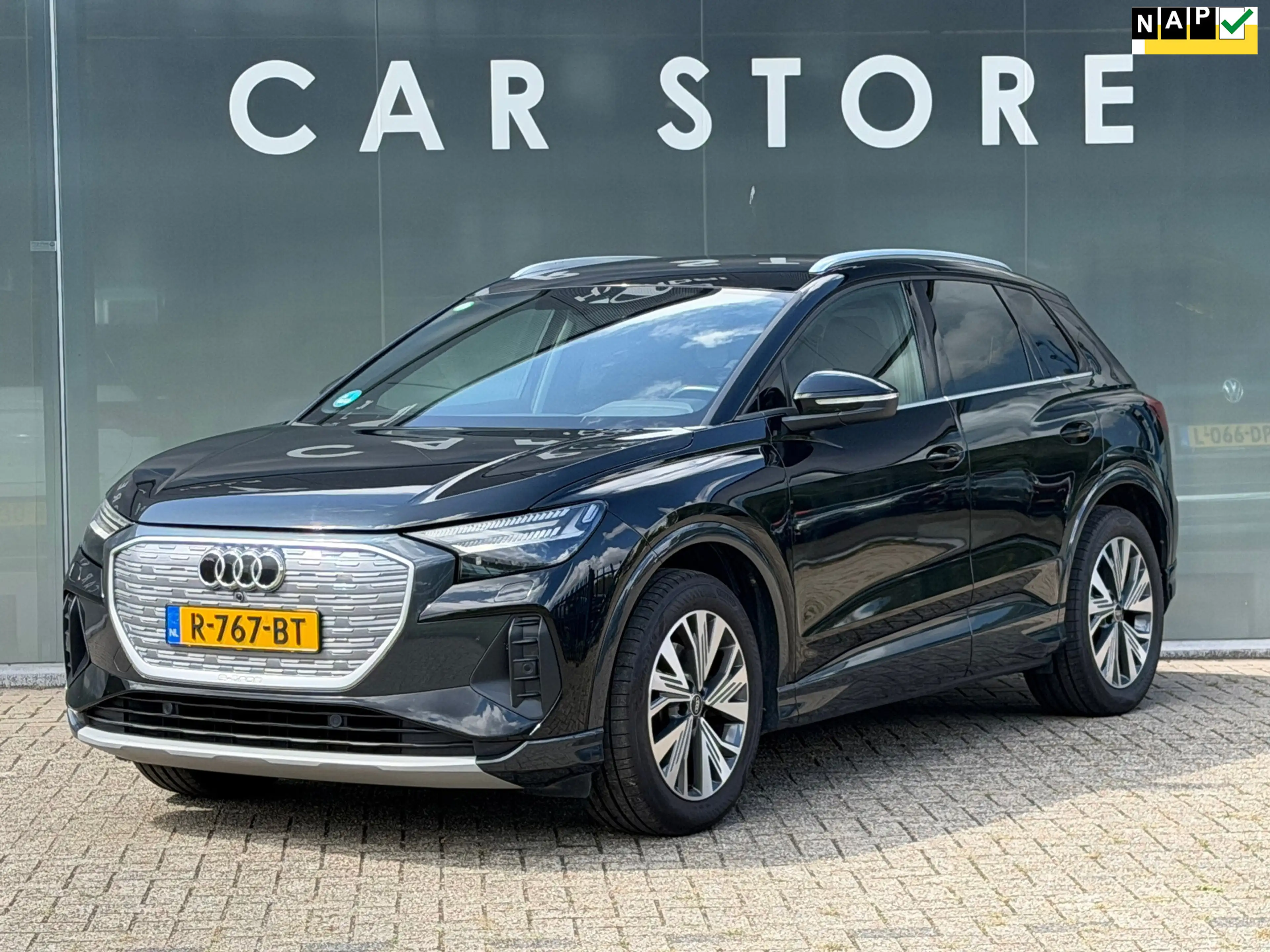 Audi Q4 e-tron Launch edition Advanced 55 kWh SOH 91,17%Stoelverw
