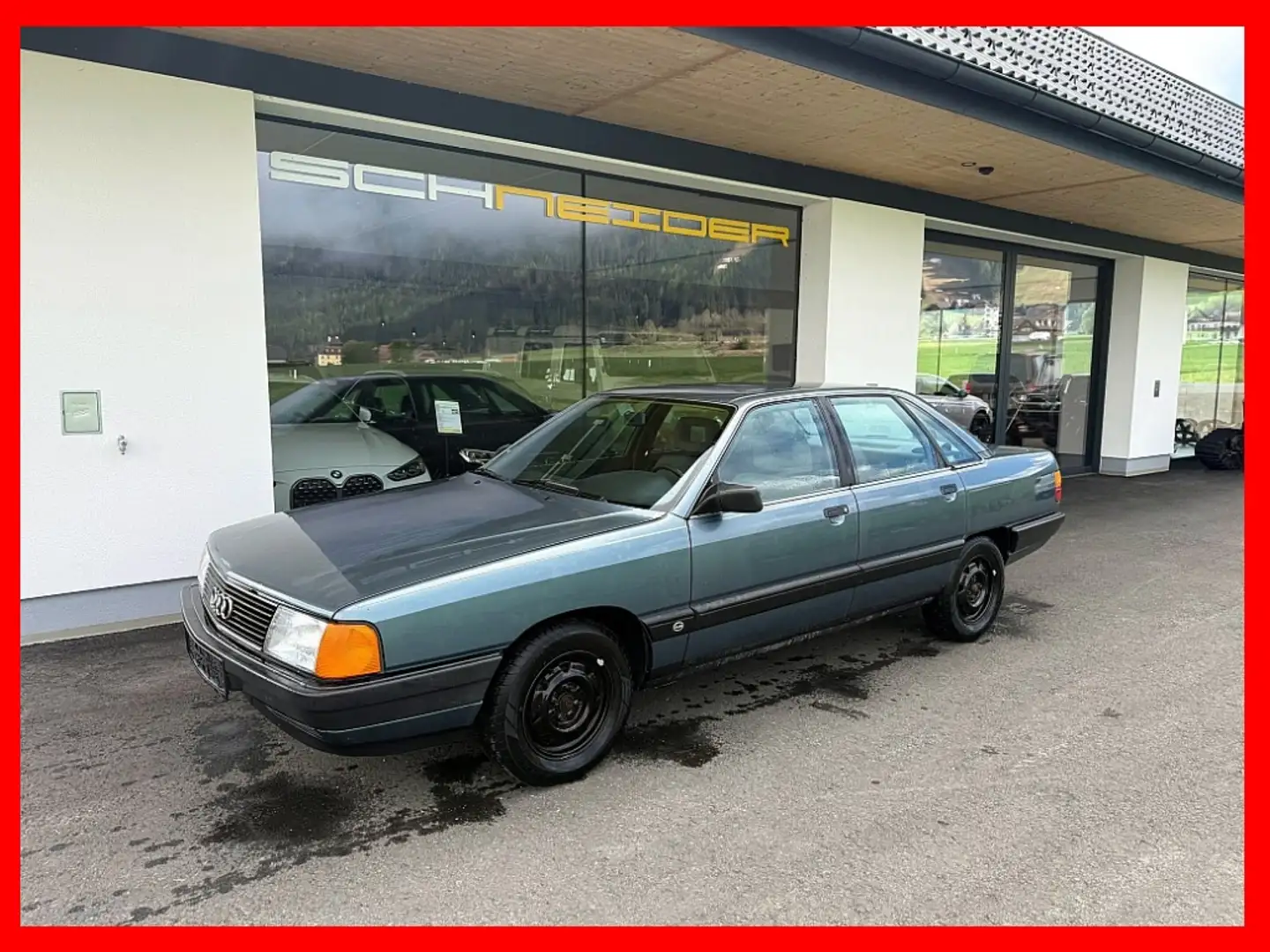 Audi 100 2,3* 5 ZYLINDER* 1. BESITZ* NEU ÜBERPRÜFT Groen - 1