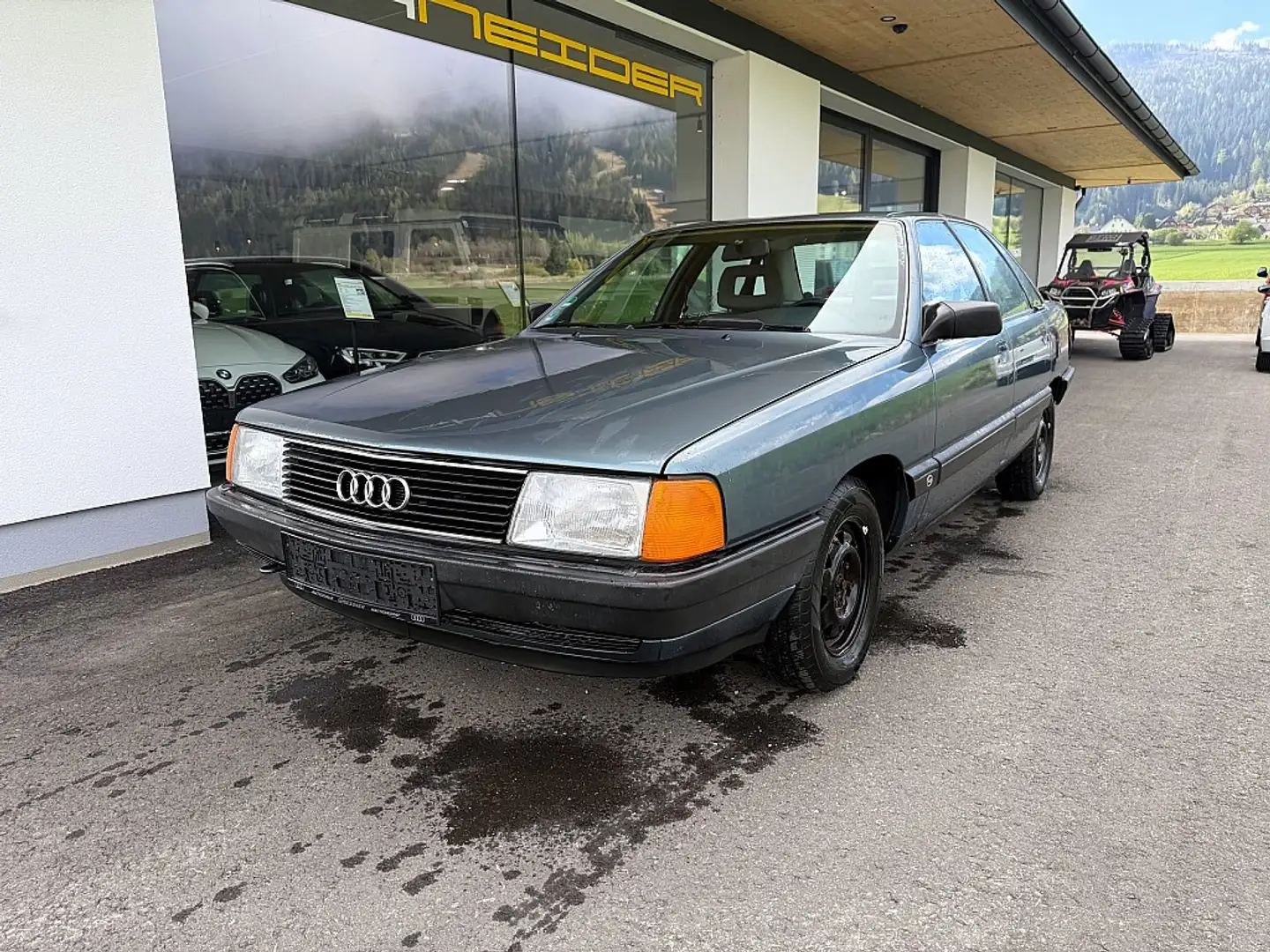 Audi 100 2,3* 5 ZYLINDER* 1. BESITZ* NEU ÜBERPRÜFT Grün - 2