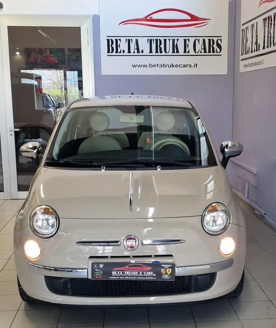 Fiat 500 500 1.2 easypower Lounge Gpl 69cv Beige - 2