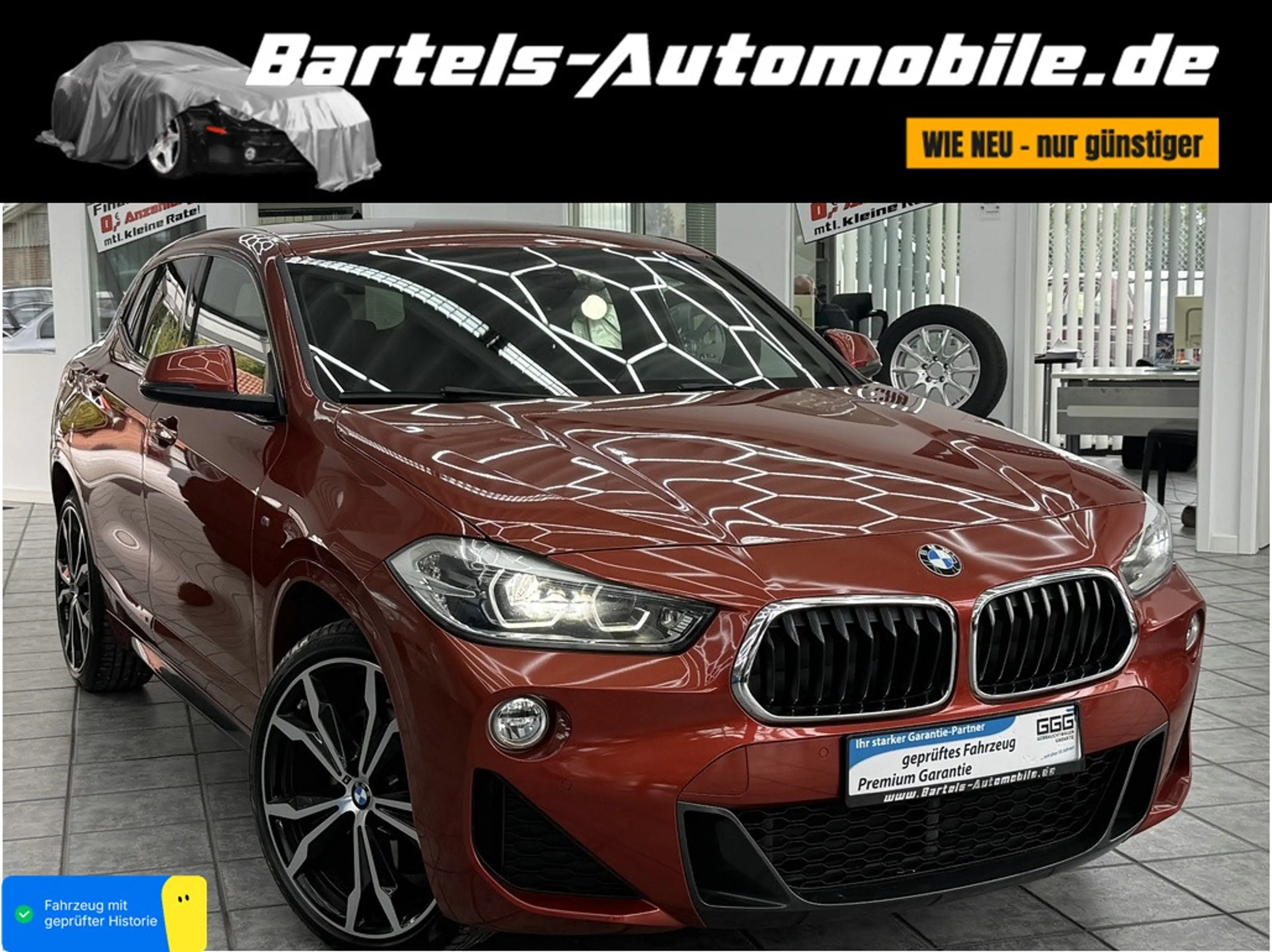 BMW X2 25 dA xDrive M-Paket, LED, HUD, Pano, Leder