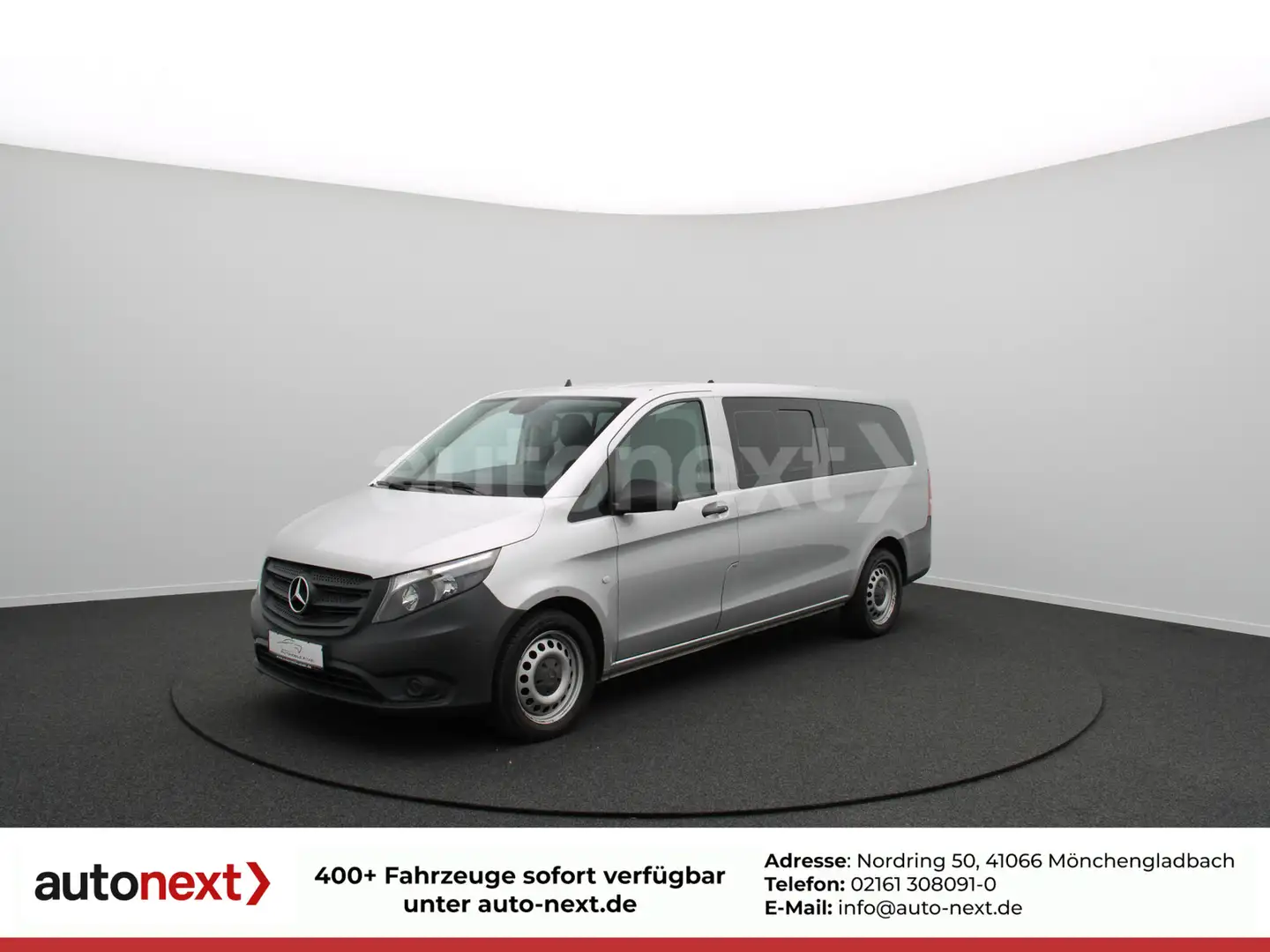 Mercedes-Benz Vito Tourer Extralang 116 Aut. *2x KLIMA* 8690 Silber - 1