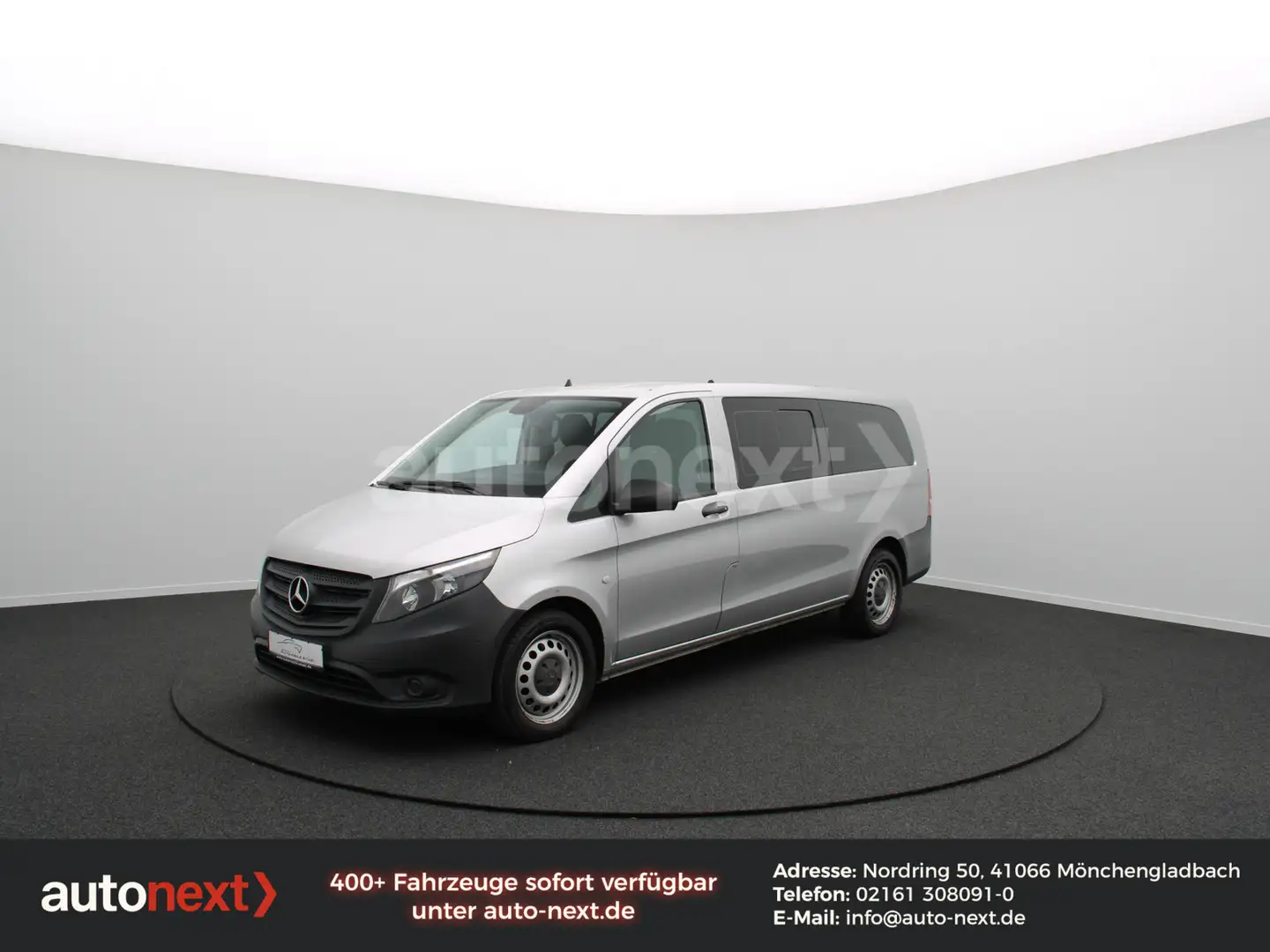 Mercedes-Benz Vito Tourer Extralang 116 Aut. *2x KLIMA* 8690 Argent - 1